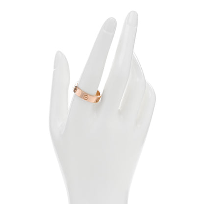 Cartier 18K Pink Gold 5.5mm LOVE Ring 62 10 2 of 4