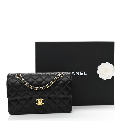 Chanel Caviar Quilted Small Double Flap Black 13 of 13