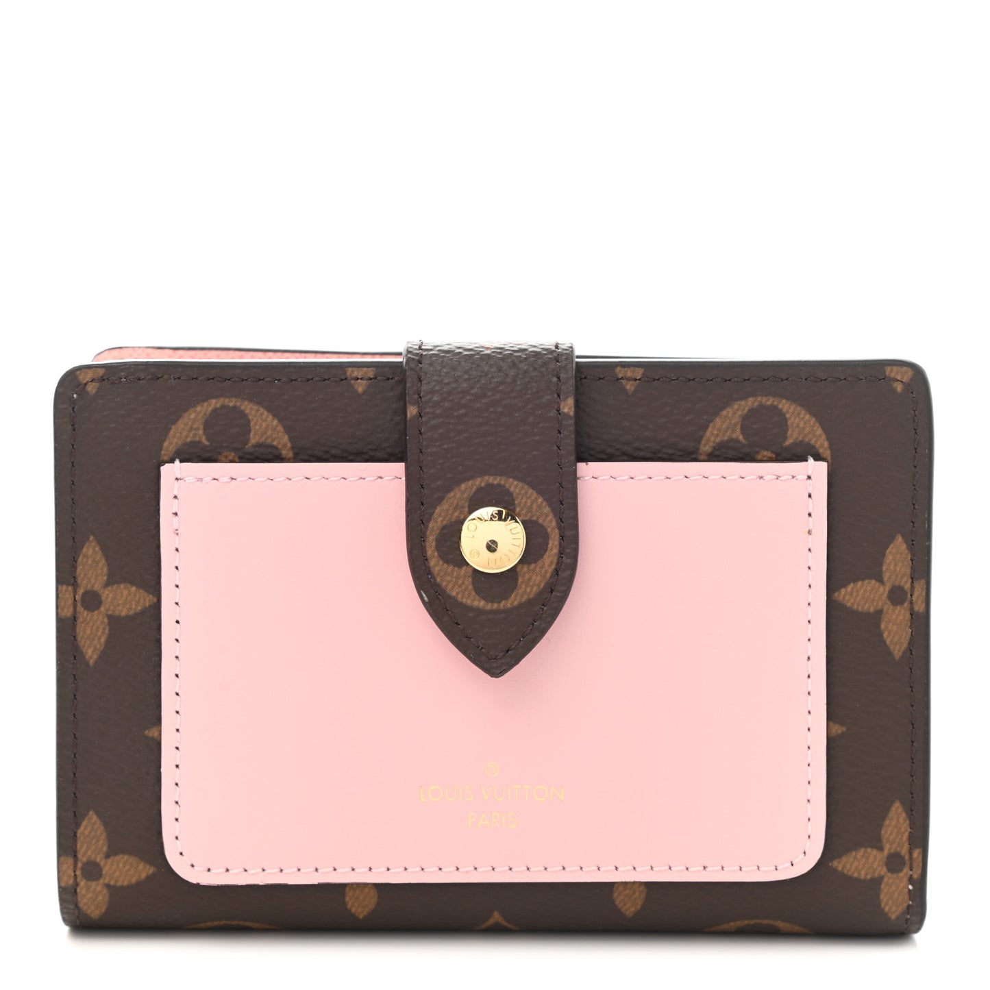 Monogram Juliette Wallet Rose Ballerine