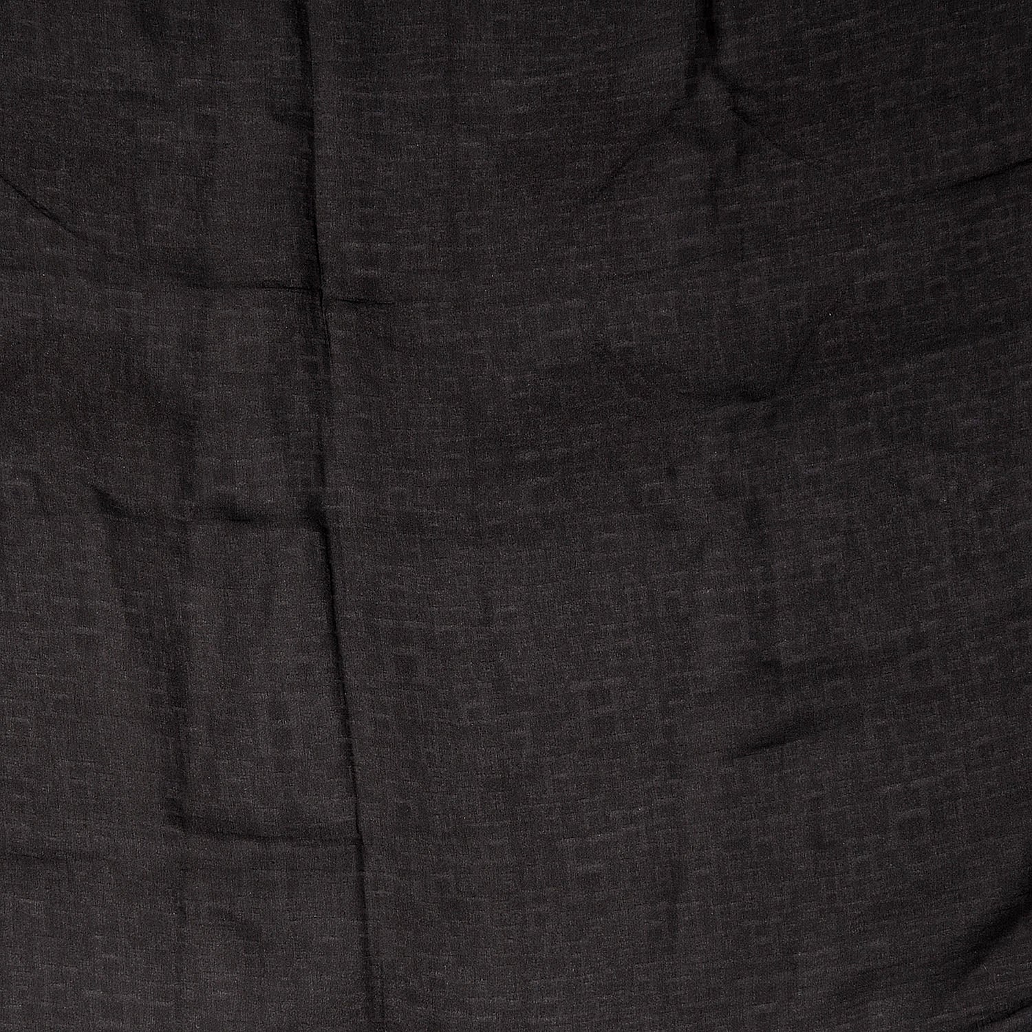 Hermes Silk Mousseline H Stole Black 2 of 3