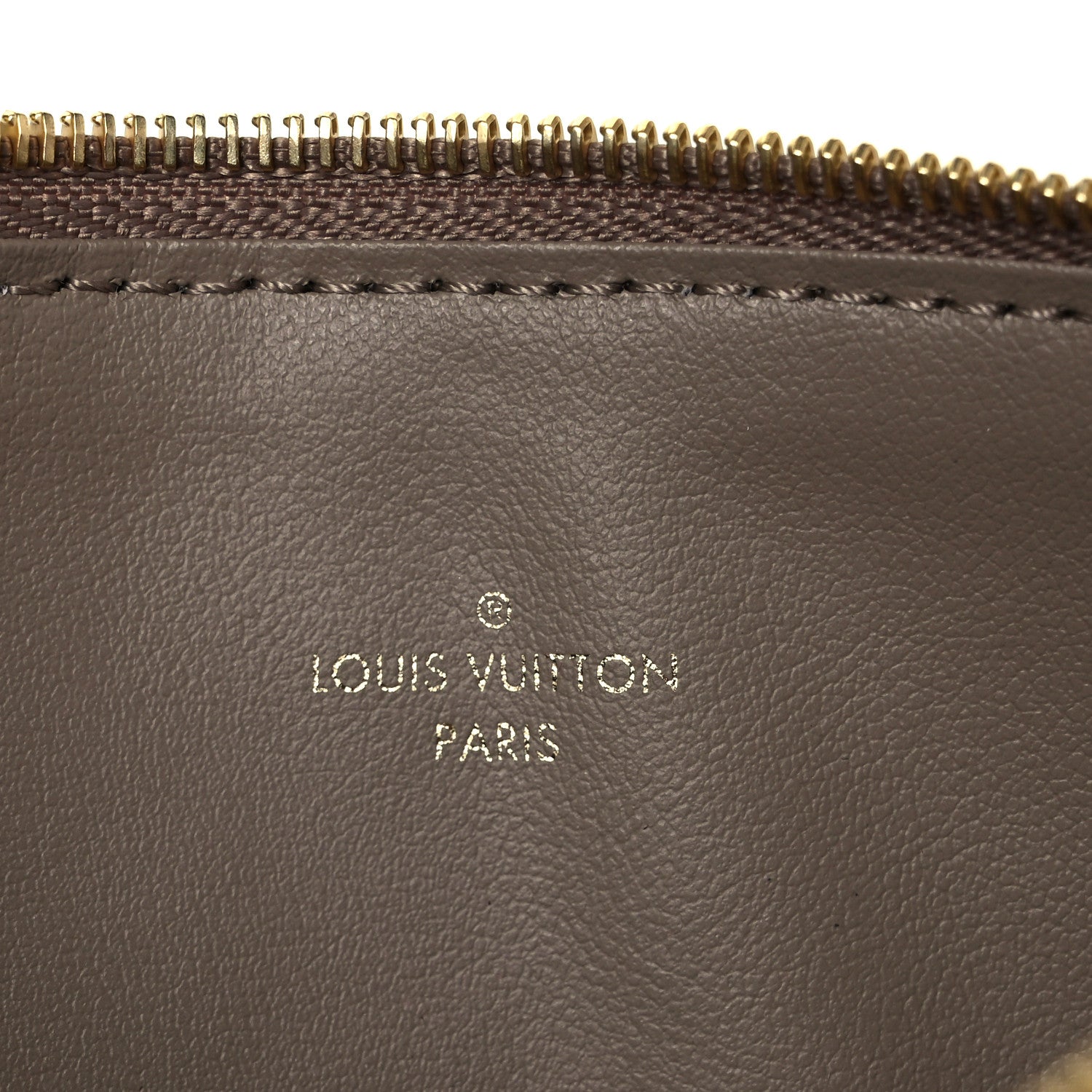 Louis Vuitton Empreinte Felicie Chain Wallet Zippered Insert Tourterelle 6 of 8