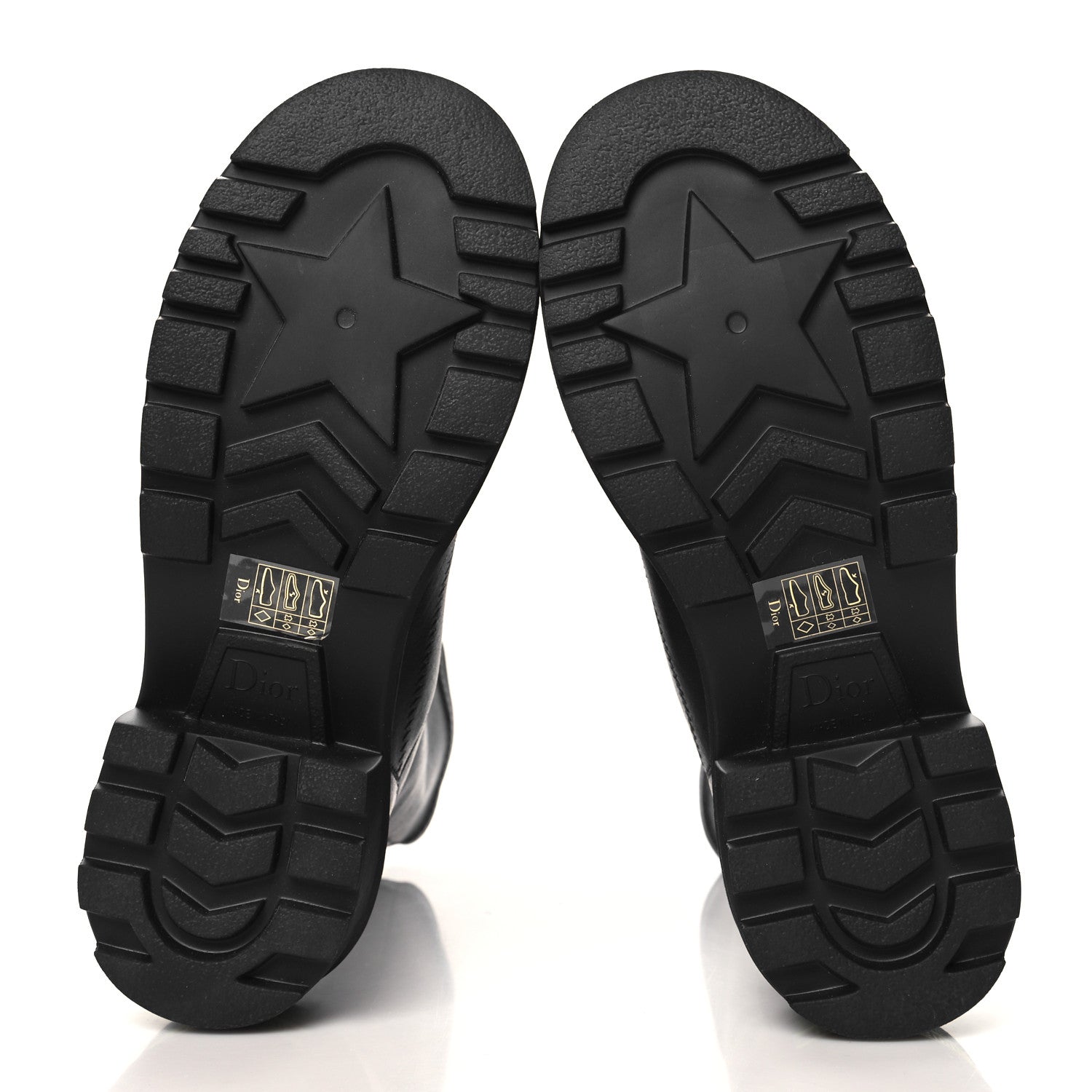 Christian Dior Nappa Stretch Dior Arcade Boots 37 Black