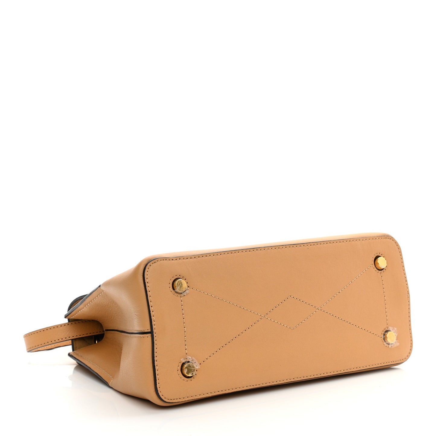 Silky Calfskin Mini Seaton Dark Golden Yellow