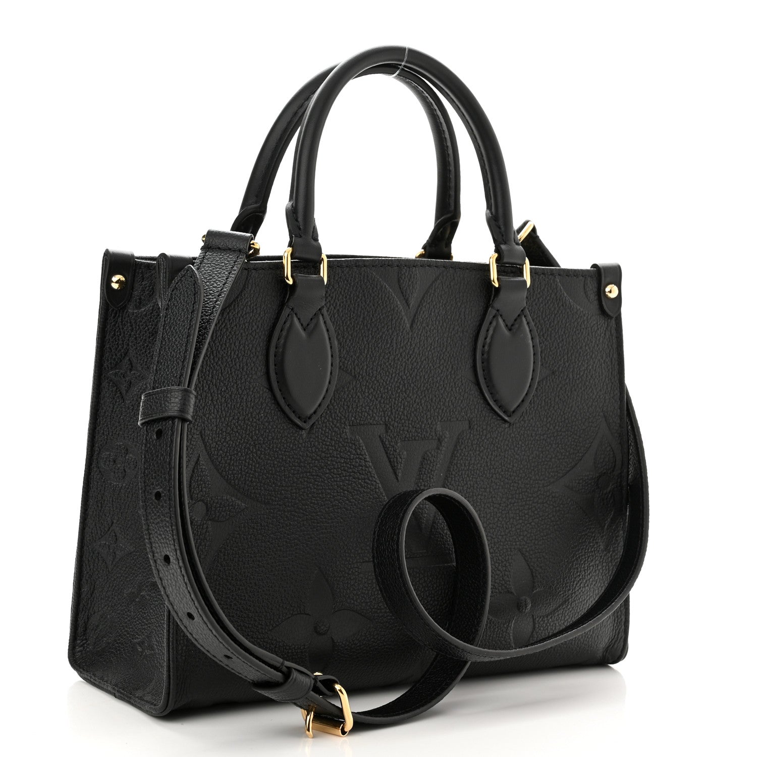 Louis Vuitton Empreinte Monogram Giant Onthego PM Black 3 of 9