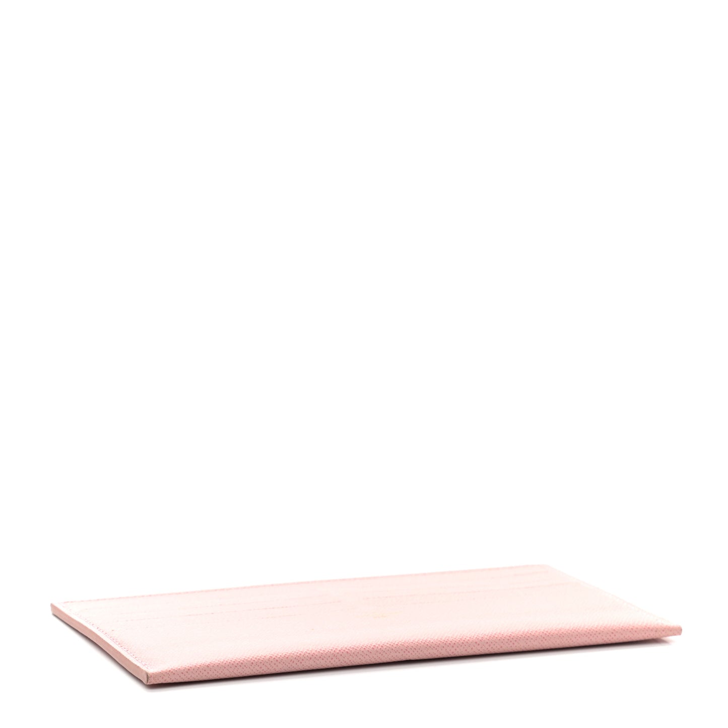 Calfskin Felicie Card Holder Insert Rose Poudre