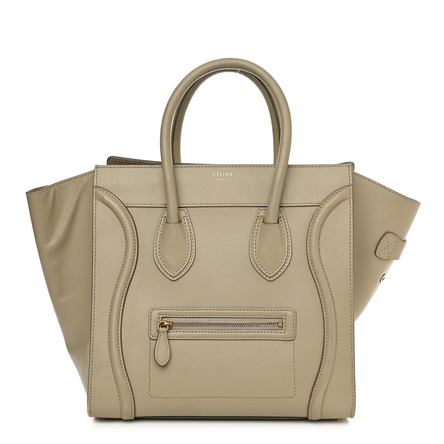 Smooth Calfskin Mini Luggage Mastic