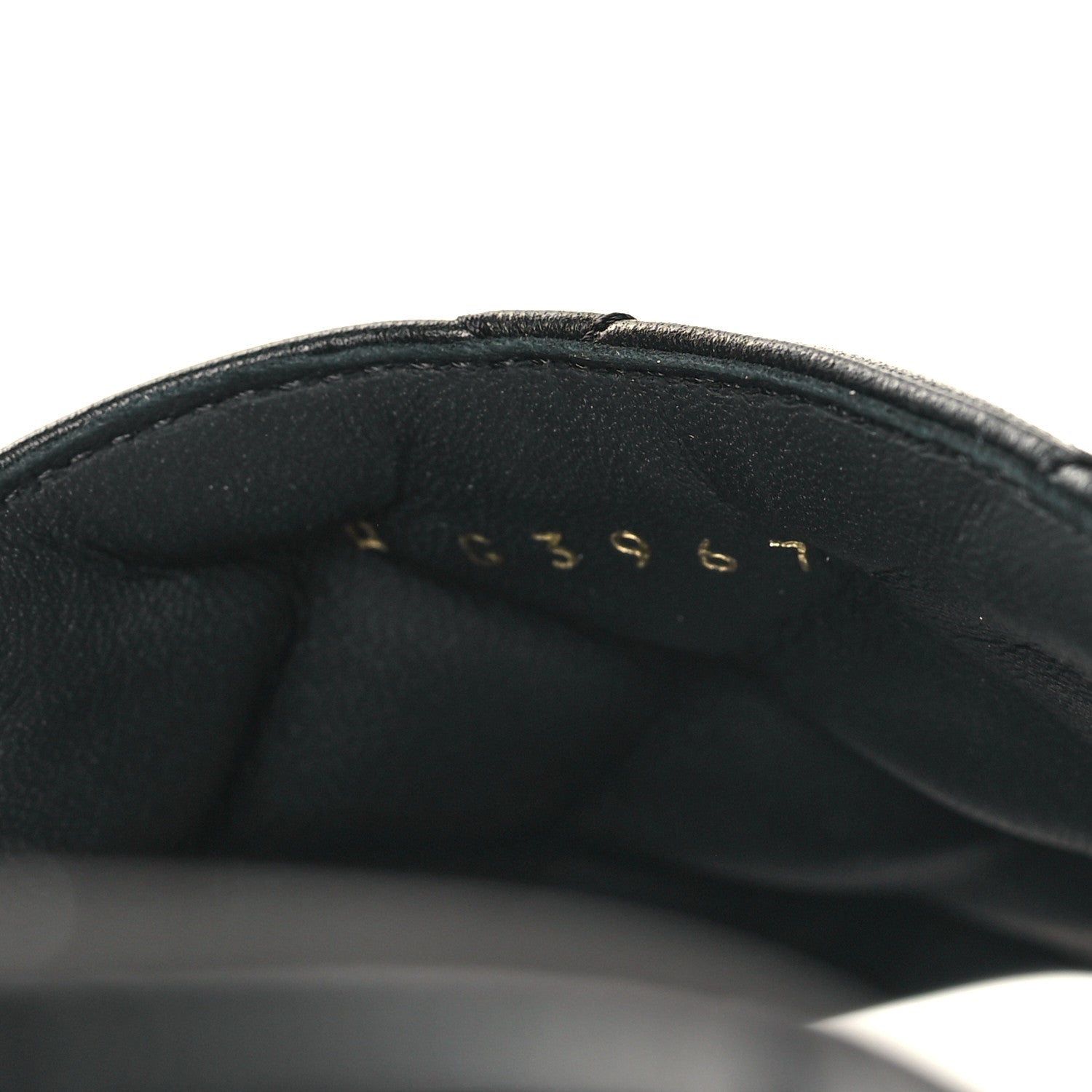 Chanel Lambskin Quilted CC Mules Wedge Sandals 39 Black 6 of 9