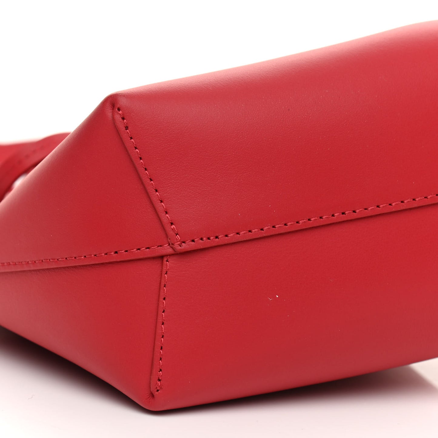 Calfskin Mini Bucket Bag Flamma