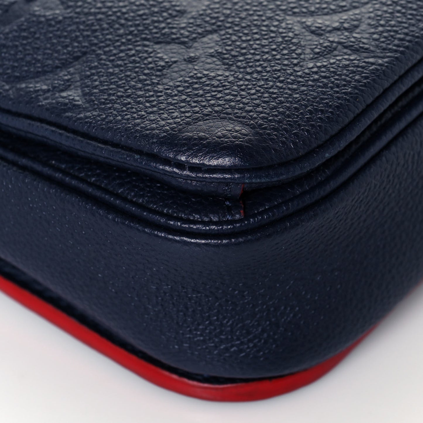 Empreinte Pochette Metis Marine Rouge