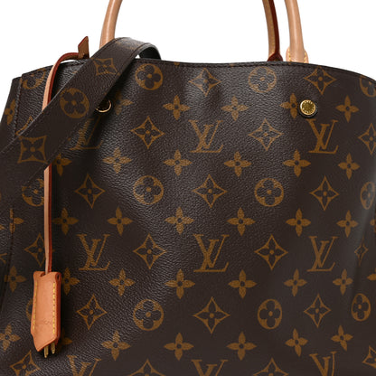 Louis Vuitton Monogram Montaigne MM 7 of 9