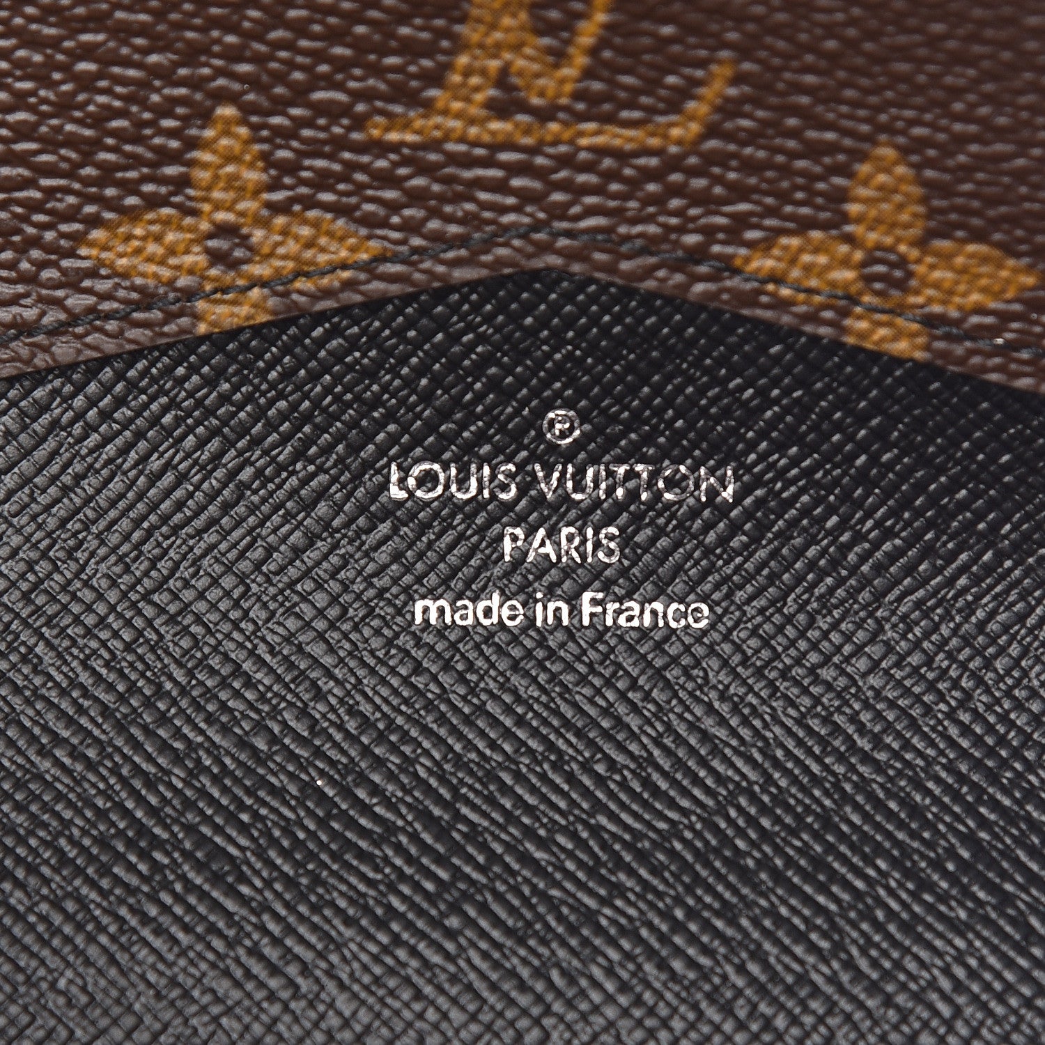 Louis Vuitton Monogram Macassar Compact Wallet 6 of 6
