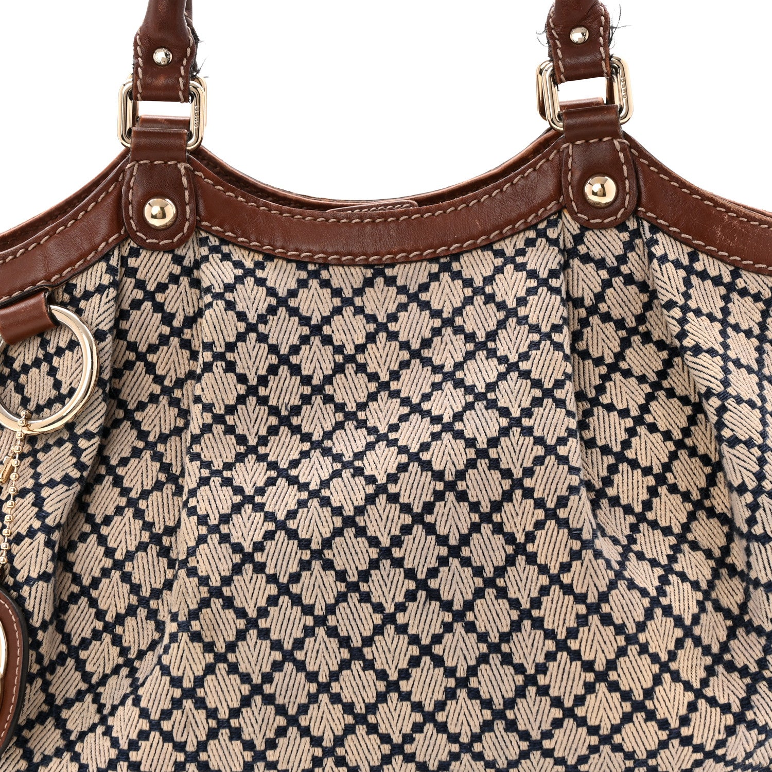 Gucci Diamante Medium Sukey Tote Brown 1853136 – FASHIONPHILE