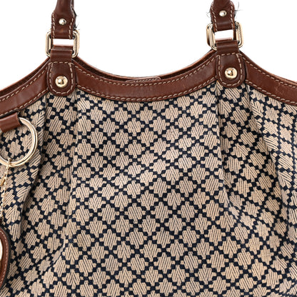 Gucci Diamante Medium Sukey Tote Brown 8 of 13