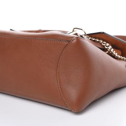 Chloe Calfskin Small Faye Day Shoulder Bag Tan 9 of 13