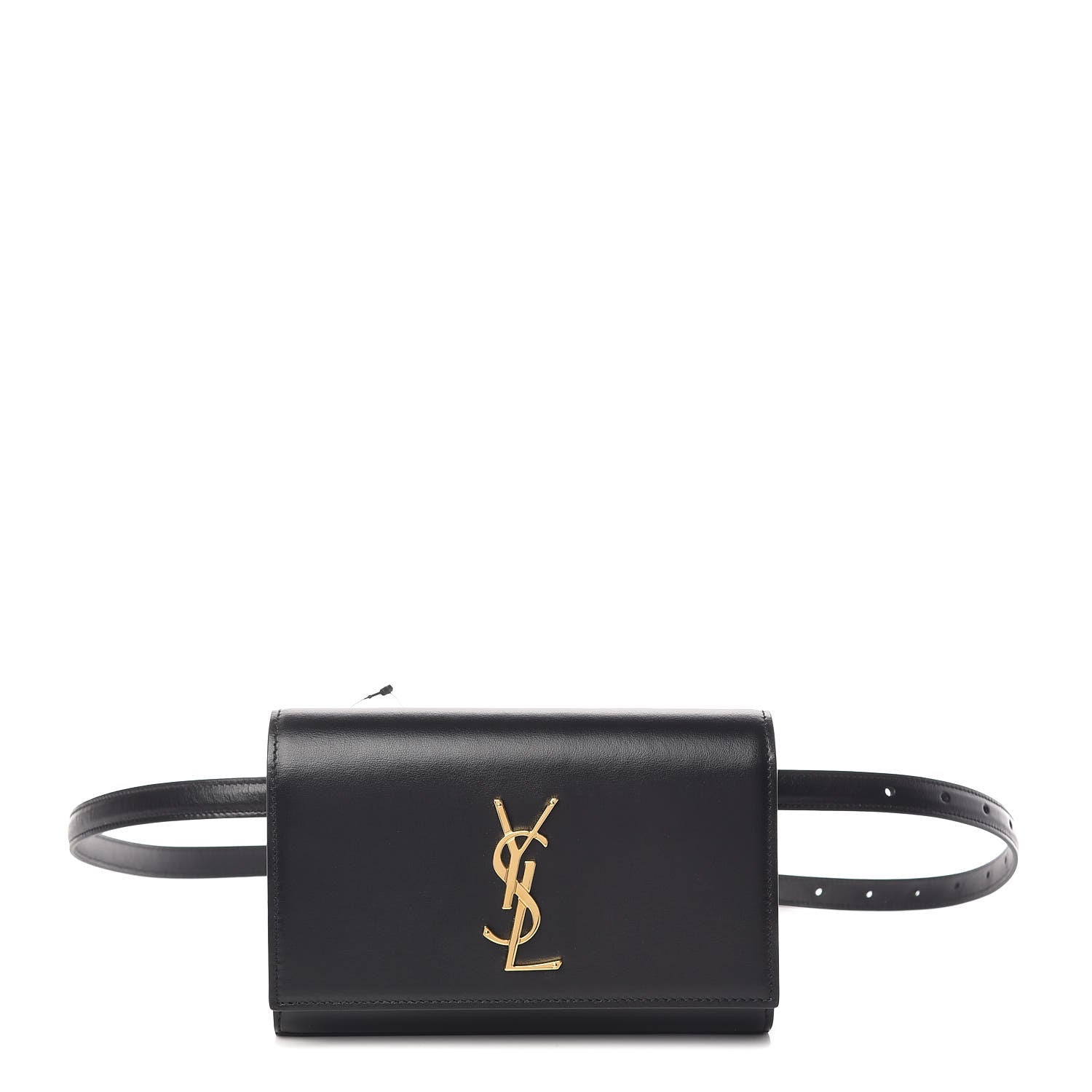 Saint Laurent Smooth Calfskin Monogram Kate Belt Bag Black 1 of 9