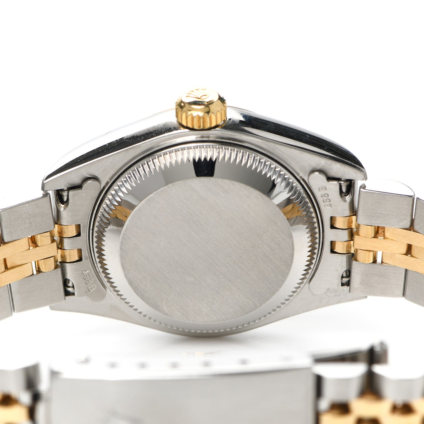 Stainless Steel 18K Yellow Gold 26mm Oyster Perpetual Datejust Watch Champagne 79173