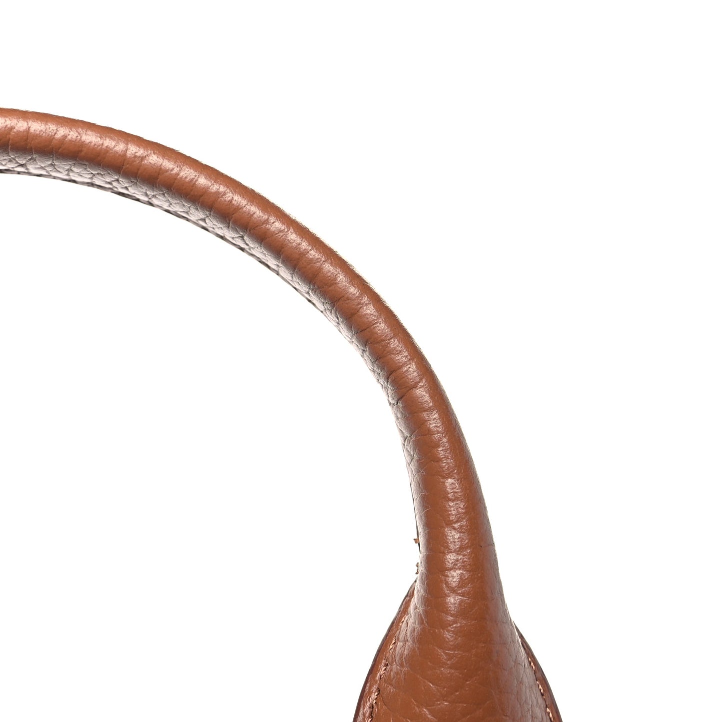 Grained Calfskin Small The Tote Bag Argan Oil