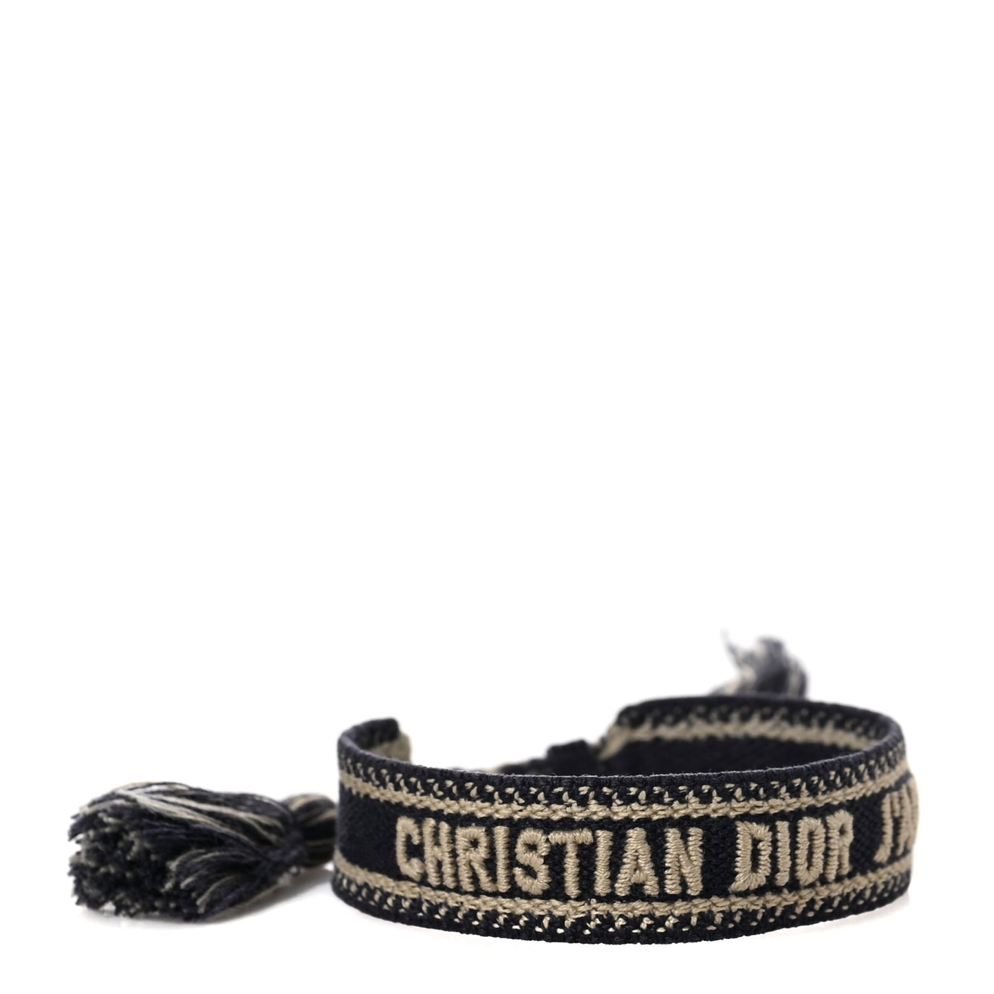 Woven Cotton J'Adior Friendship Bracelet Navy