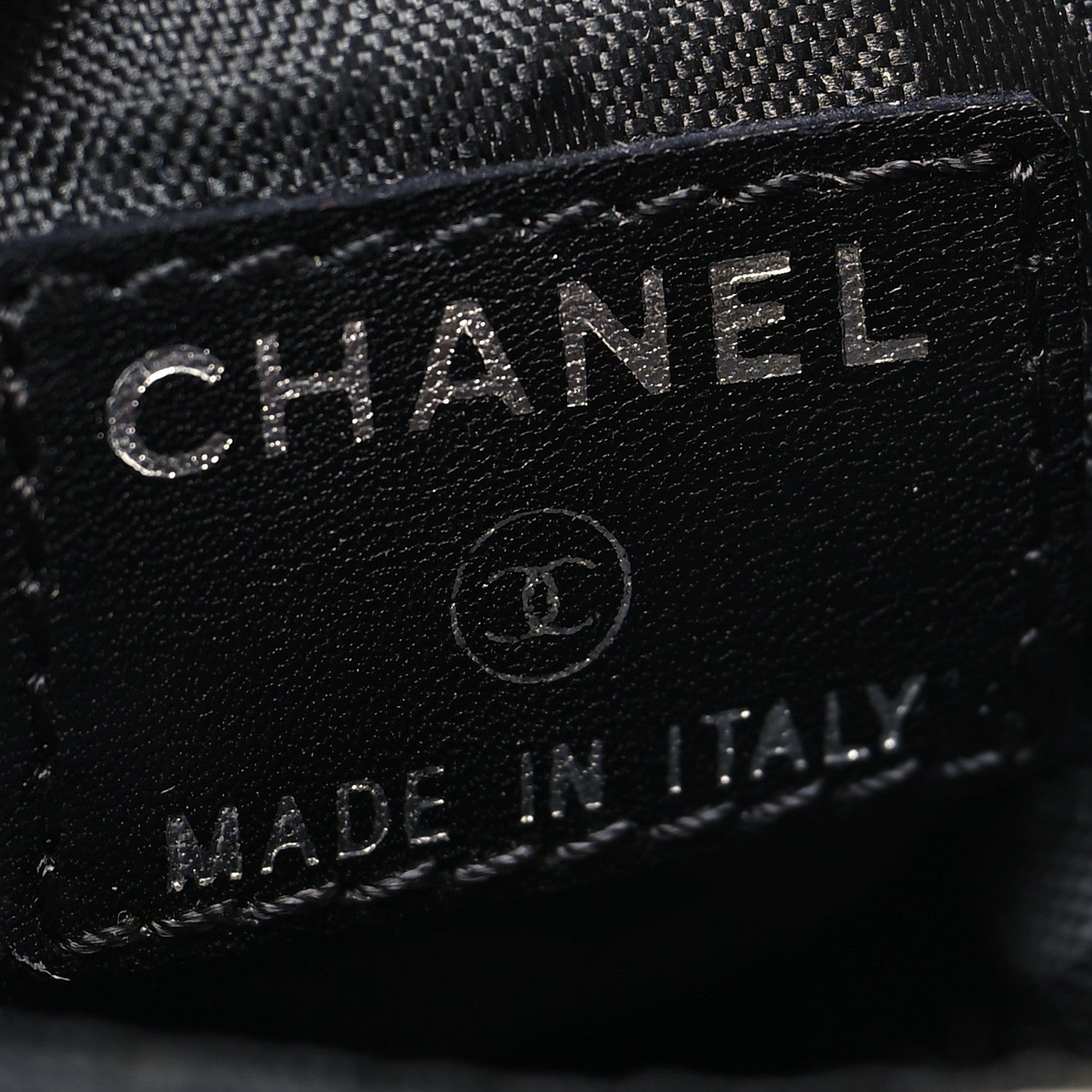 Chanel Canvas 31 Rue Cambon Phone Holder Black 6 of 10