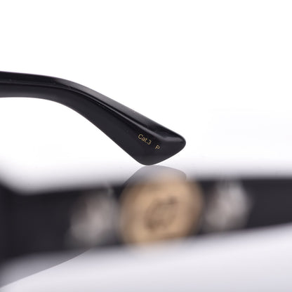 Gucci Round Frame GG Star Sunglasses GG0207S Black 8 of 10