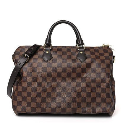 Louis Vuitton Damier Ebene Speedy Bandouliere 30 1 of 9