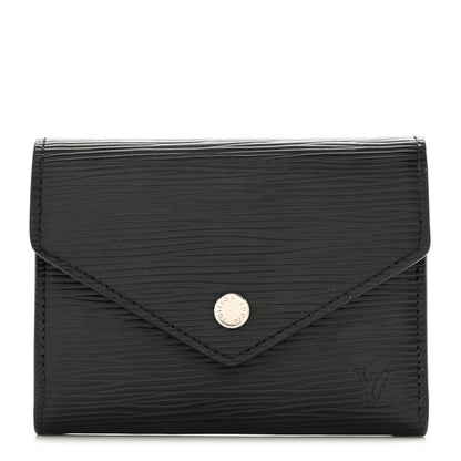 Louis Vuitton Epi Victorine Wallet Black 1 of 7