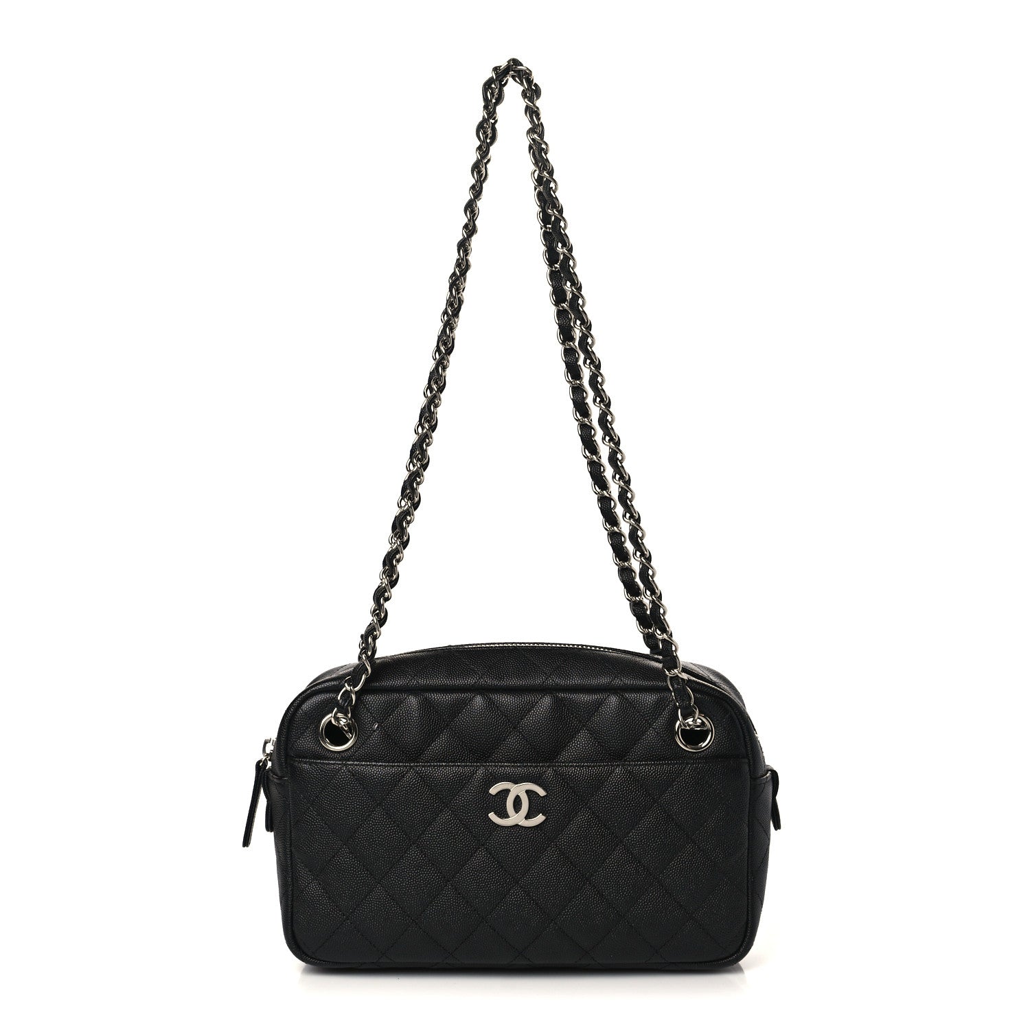 Chanel Caviar Quilted Camera Case Black 1 of 8