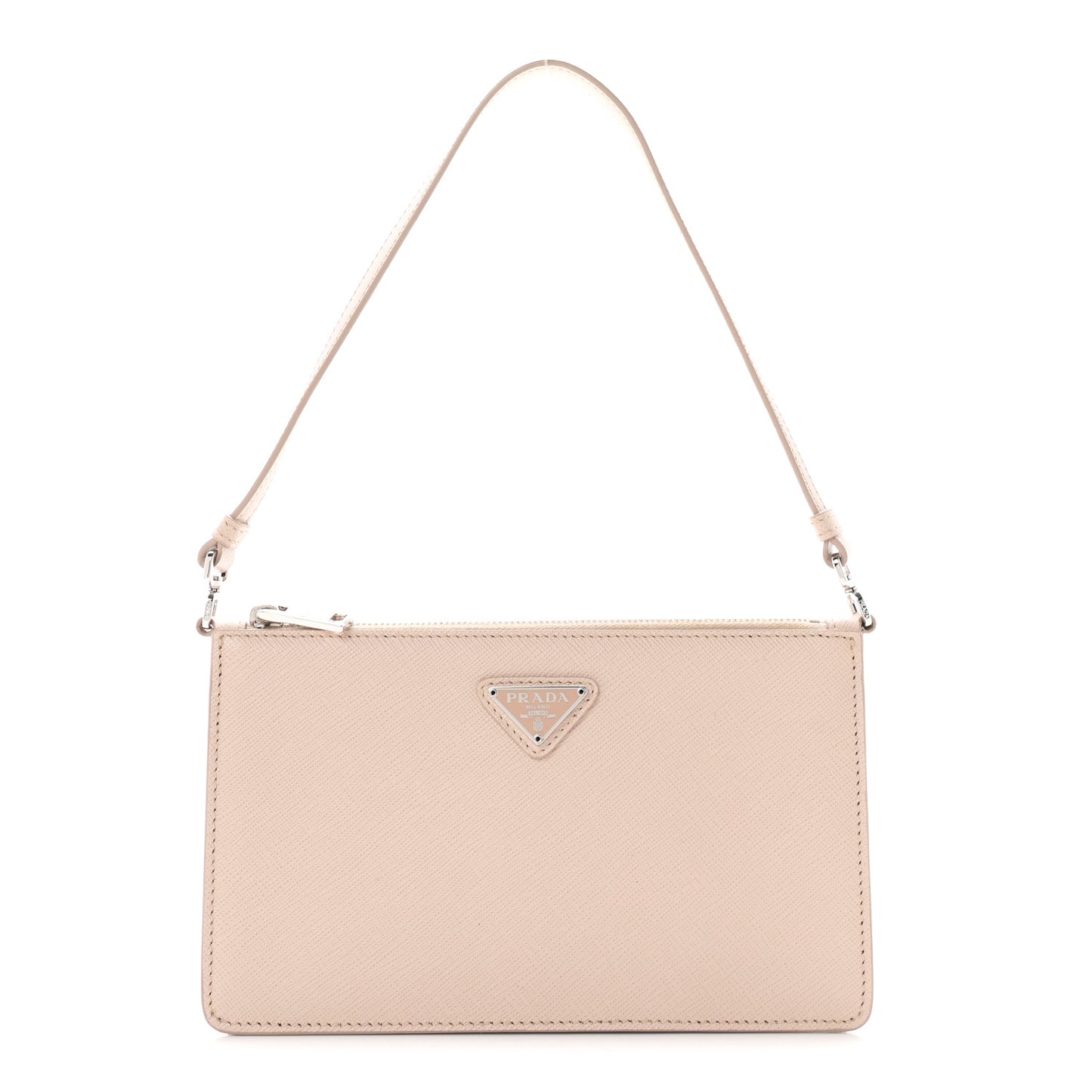 Saffiano Lux Mini Shoulder Bag Ninfea