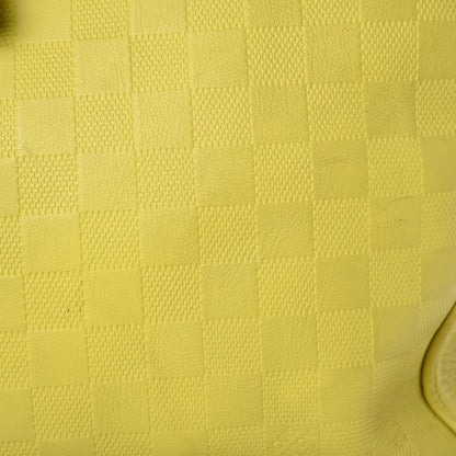 Louis Vuitton Damier Infini Keepall Bandouliere 45 Vert Acide 28 of 32
