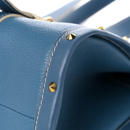 Louis Vuitton Suhali L Epanoui GM Blue 8 of 14