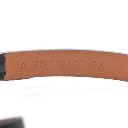 Hermes Swift Hapi 3 MM Triple Tour Bracelet T1 Black 5 of 7