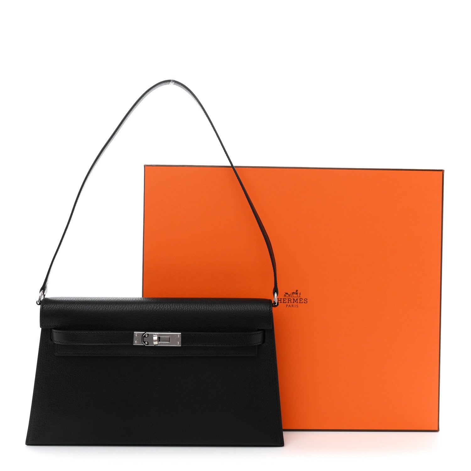 Hermes Chevre Chamkila Kelly Elan Black 11 of 11