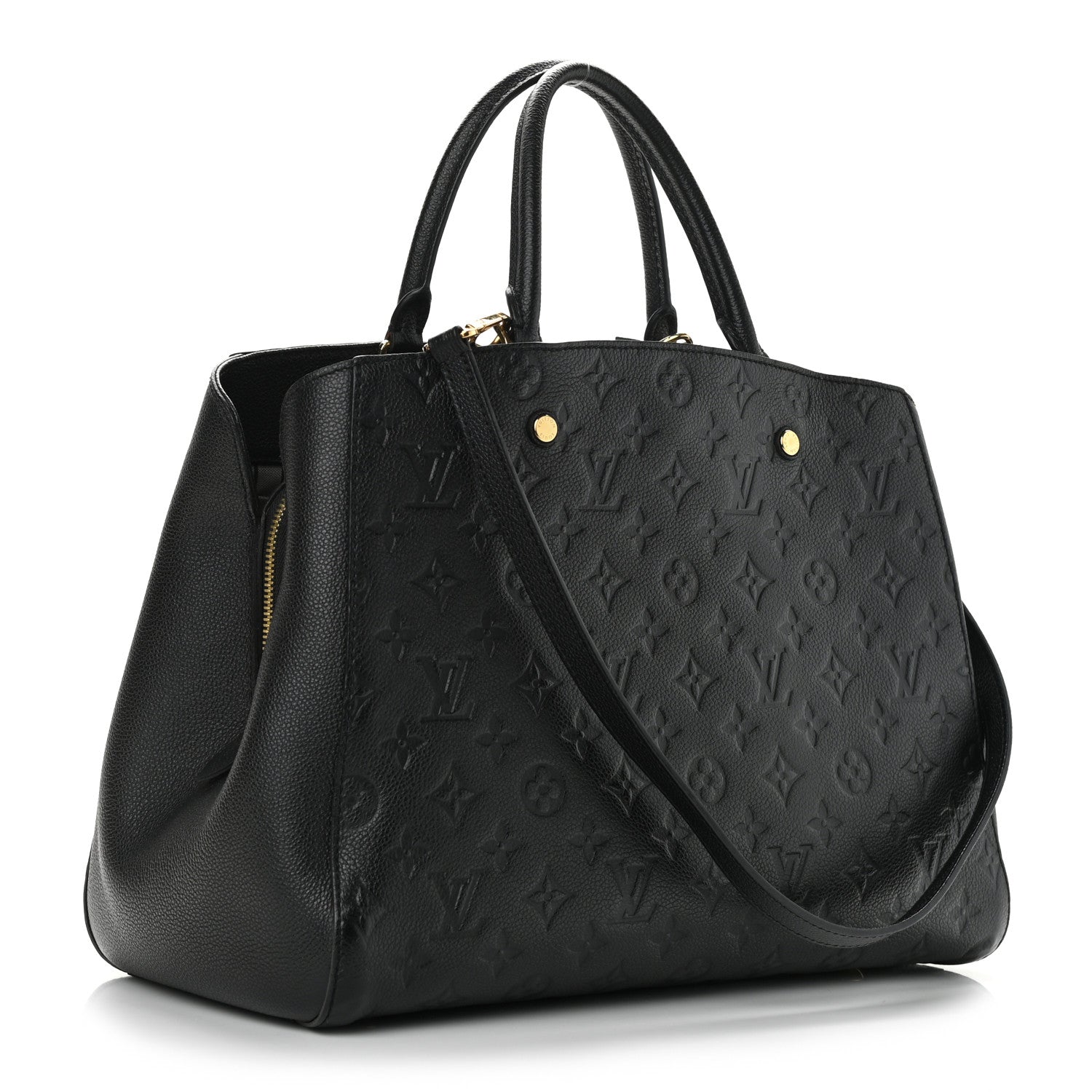 Louis Vuitton Empreinte Montaigne GM Black 3 of 9