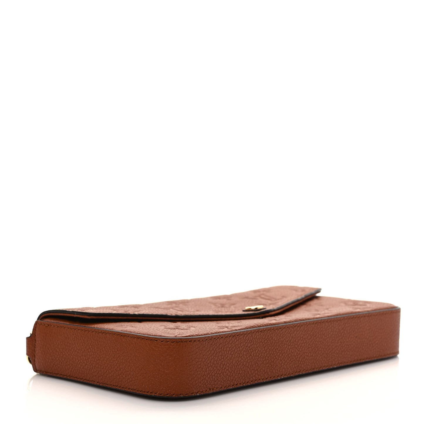 Empreinte Pochette Felicie Chain Wallet Cognac