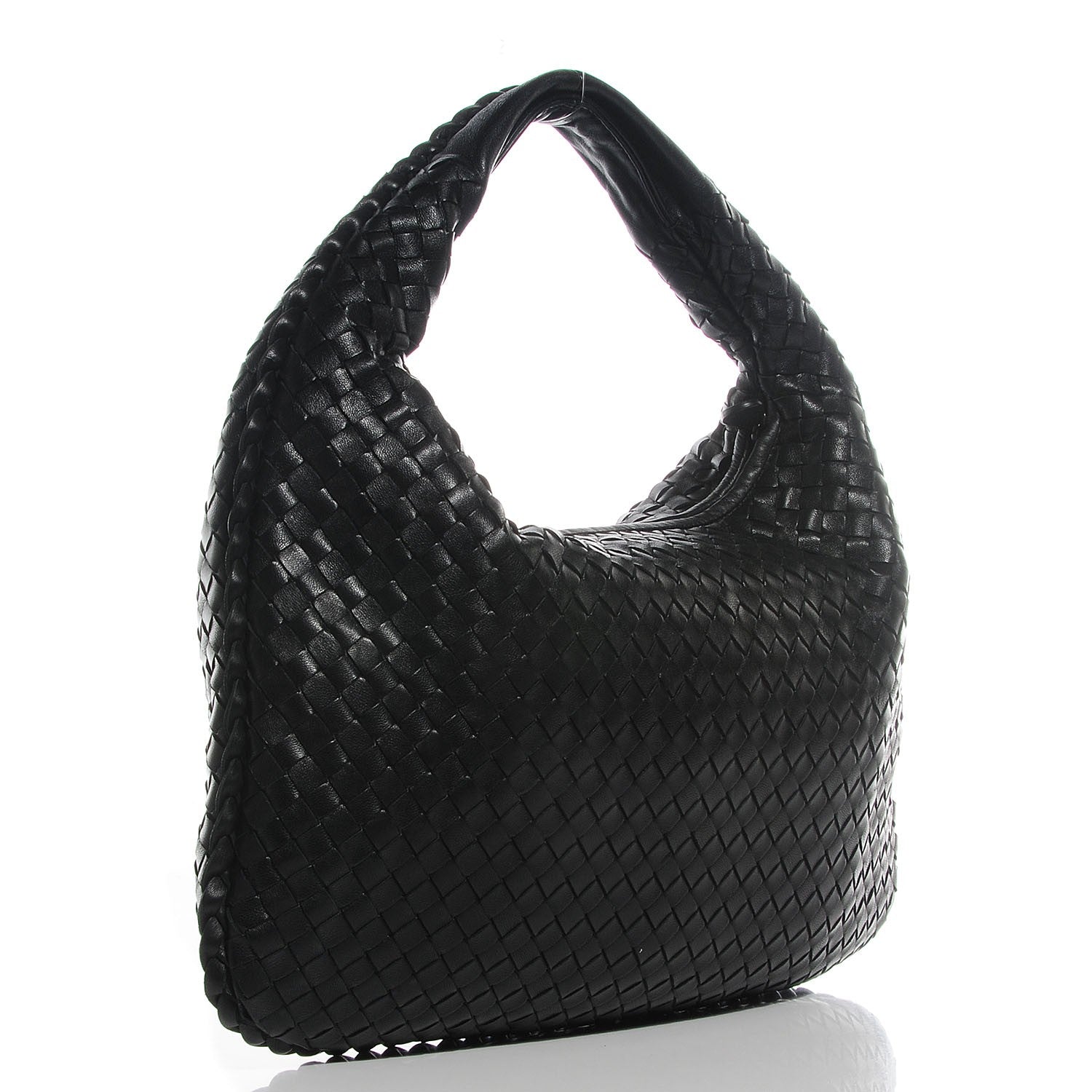 Bottega Veneta Nappa Intrecciato Medium Veneta Hobo Black 3 of 9