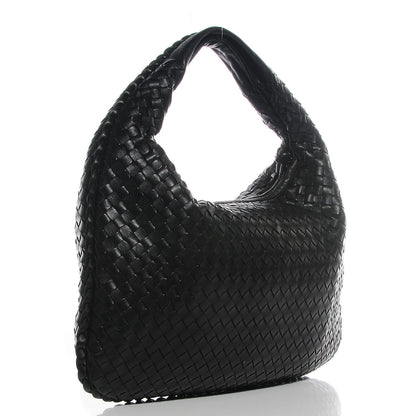 Bottega Veneta Nappa Intrecciato Medium Veneta Hobo Black 3 of 9