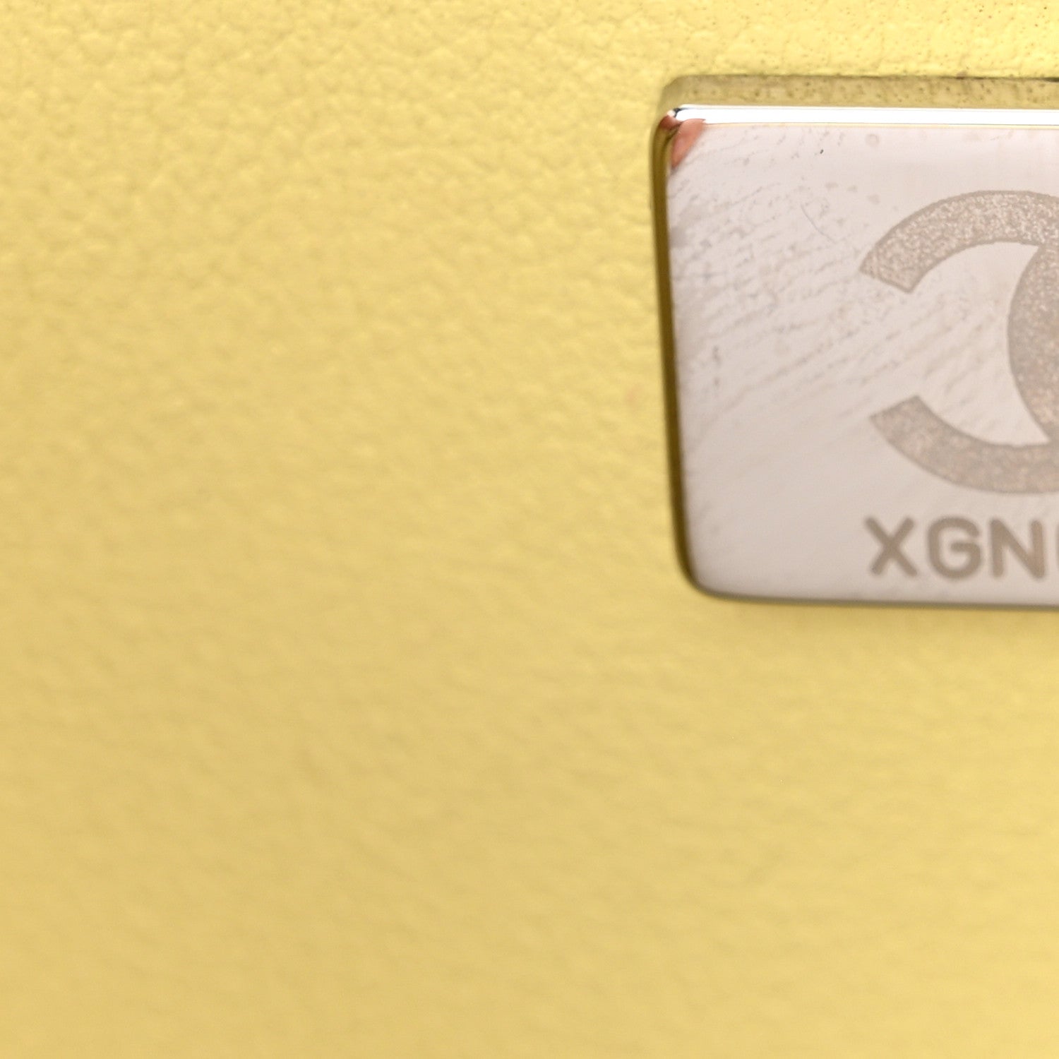 Chanel Lambskin Quilted Mini Square Flap Light Yellow 7 of 14