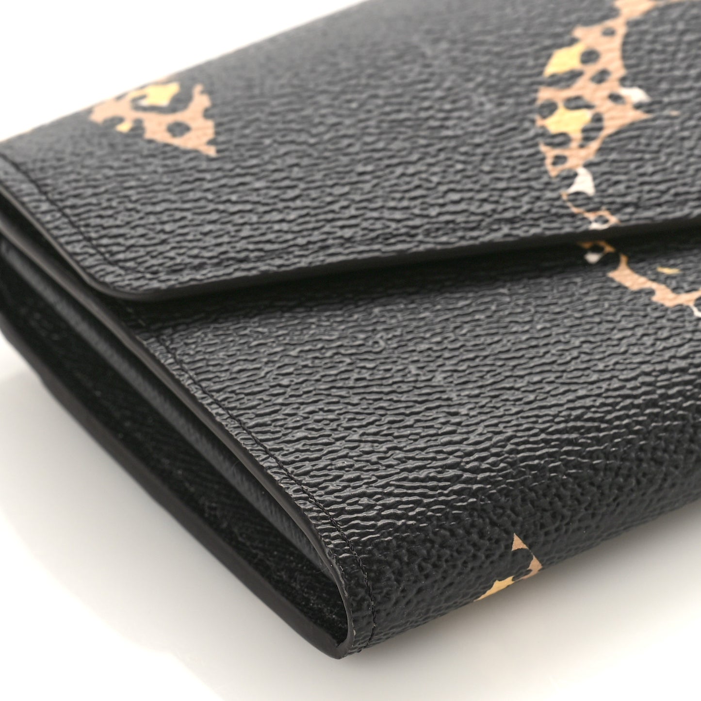 Monogram Giant Jungle Sarah Wallet Black