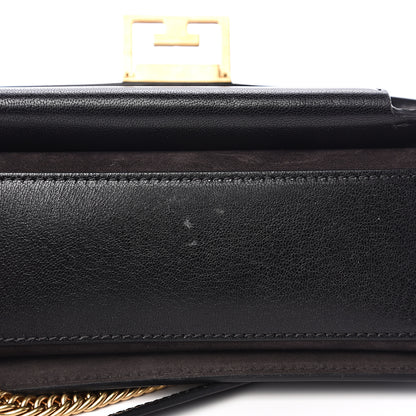 Givenchy Goatskin Small GV3 Shoulder Bag Black Grey 7 of 11