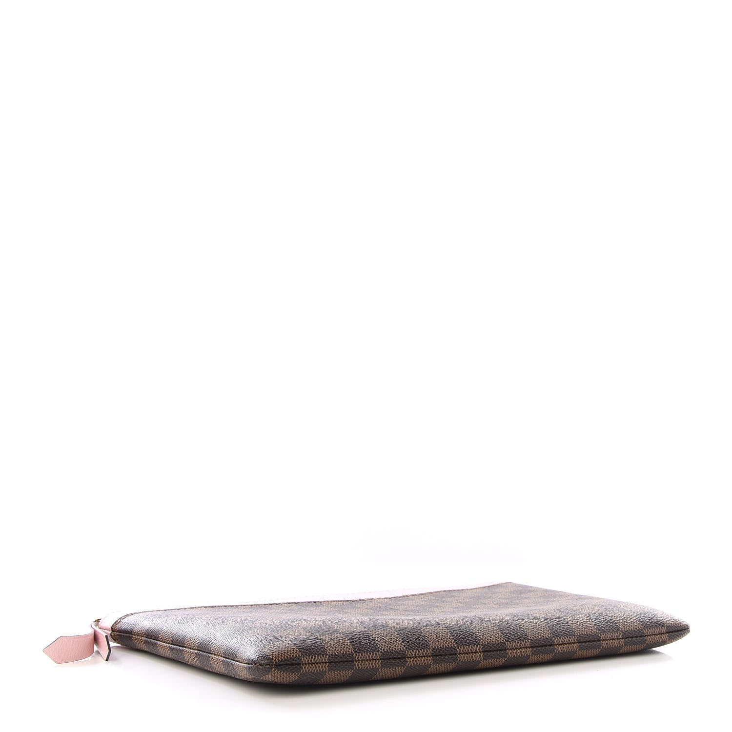 Louis Vuitton Damier Ebene Daily Pouch Rose Poudre 3 of 9