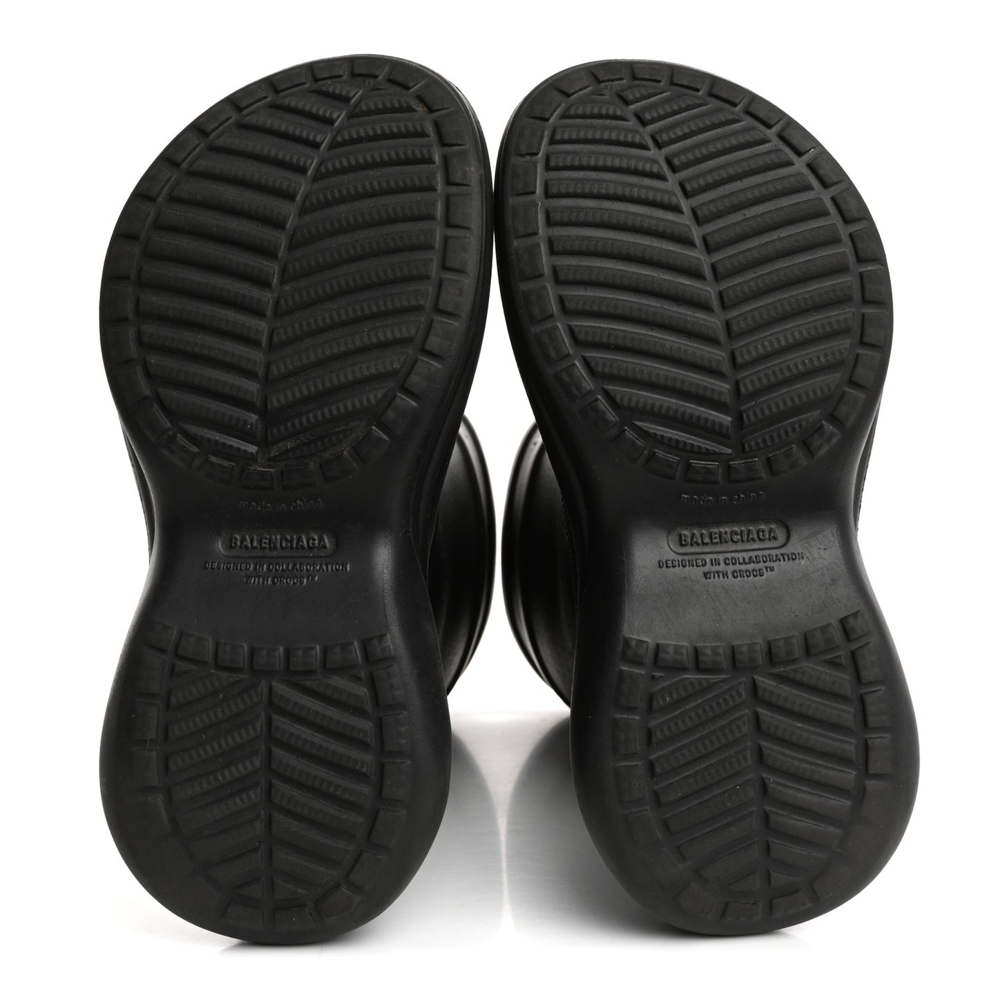 X CROCS Rubber Womens Rain Boots 37 Black