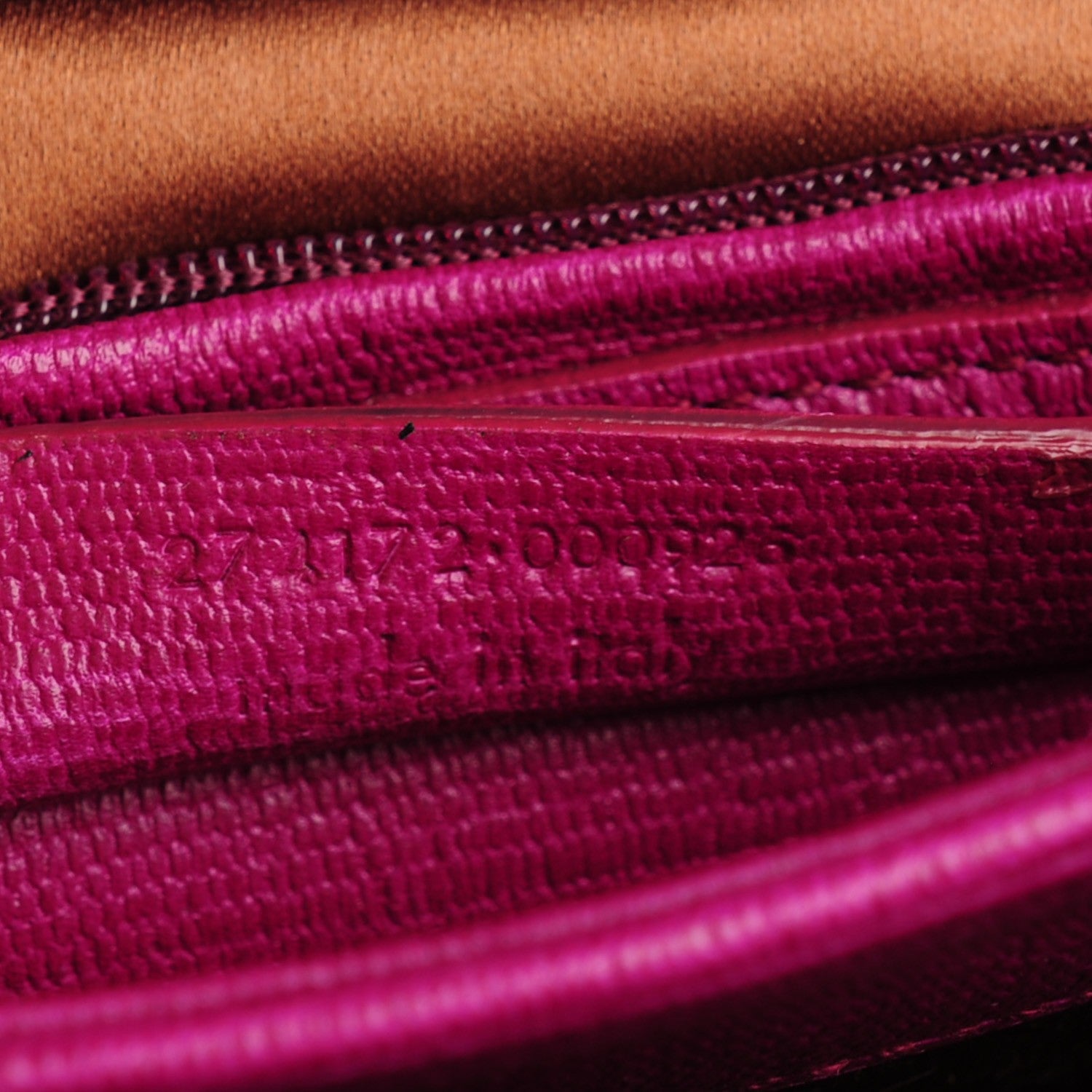 Saint Laurent Calfskin Classic Y Satchel Fuchsia 9 of 9