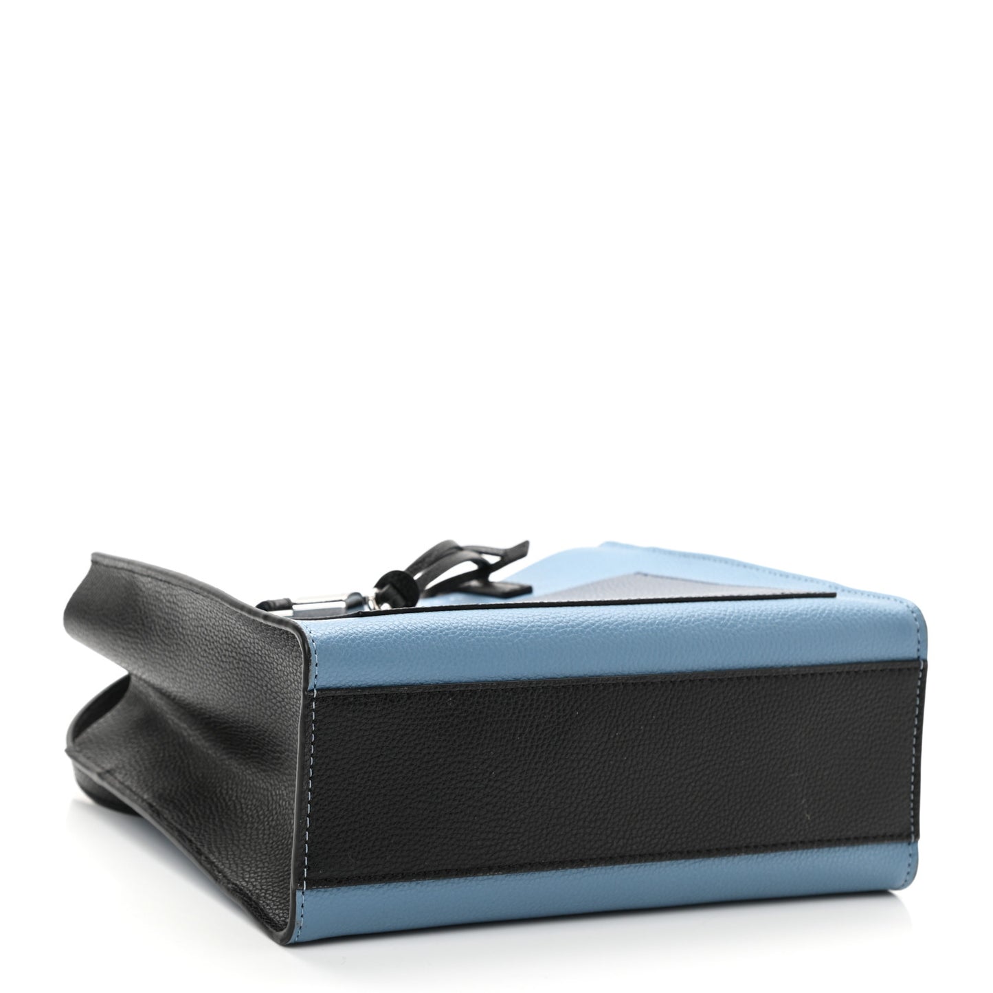 Calfskin Mini Grind Tote Bag Blue Heaven Multi
