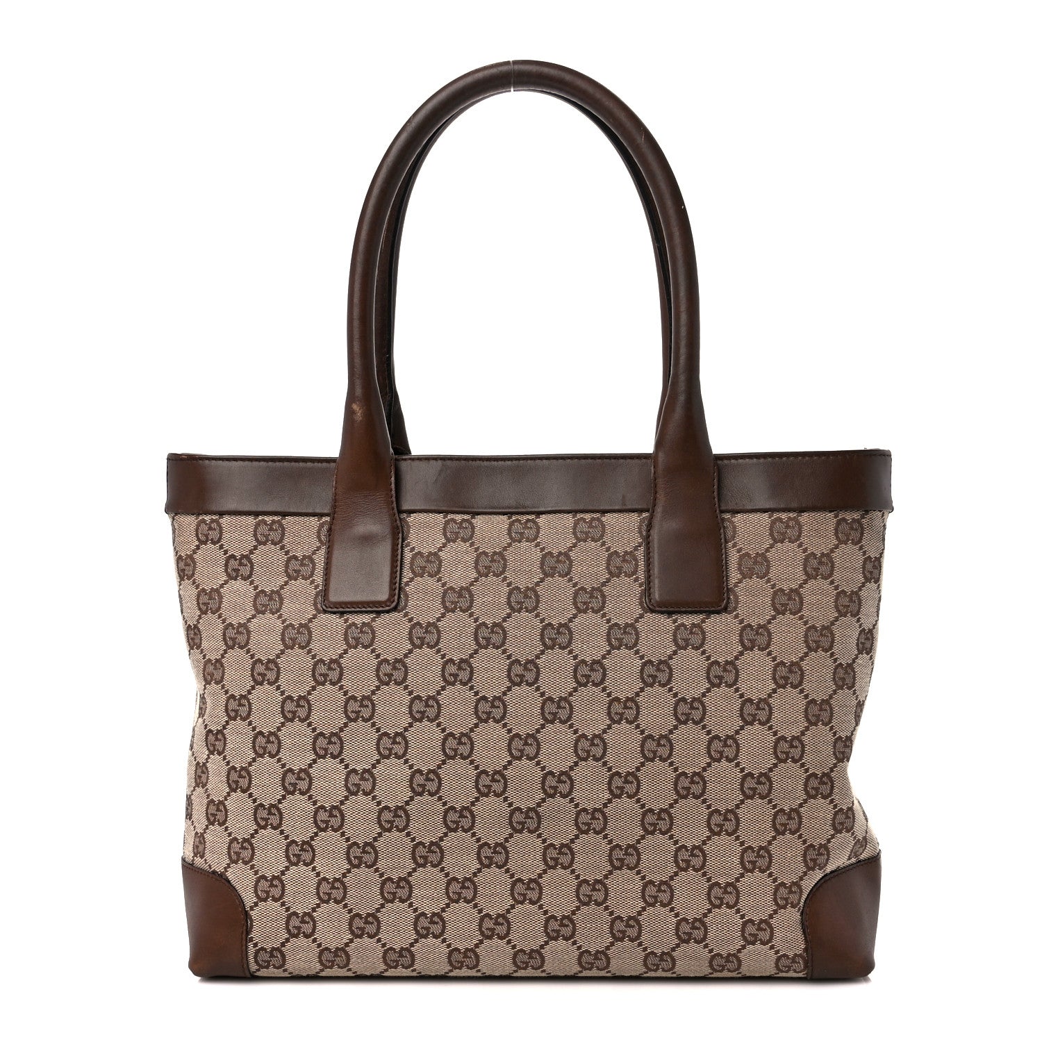 Gucci Monogram Tote Brown 1 of 14