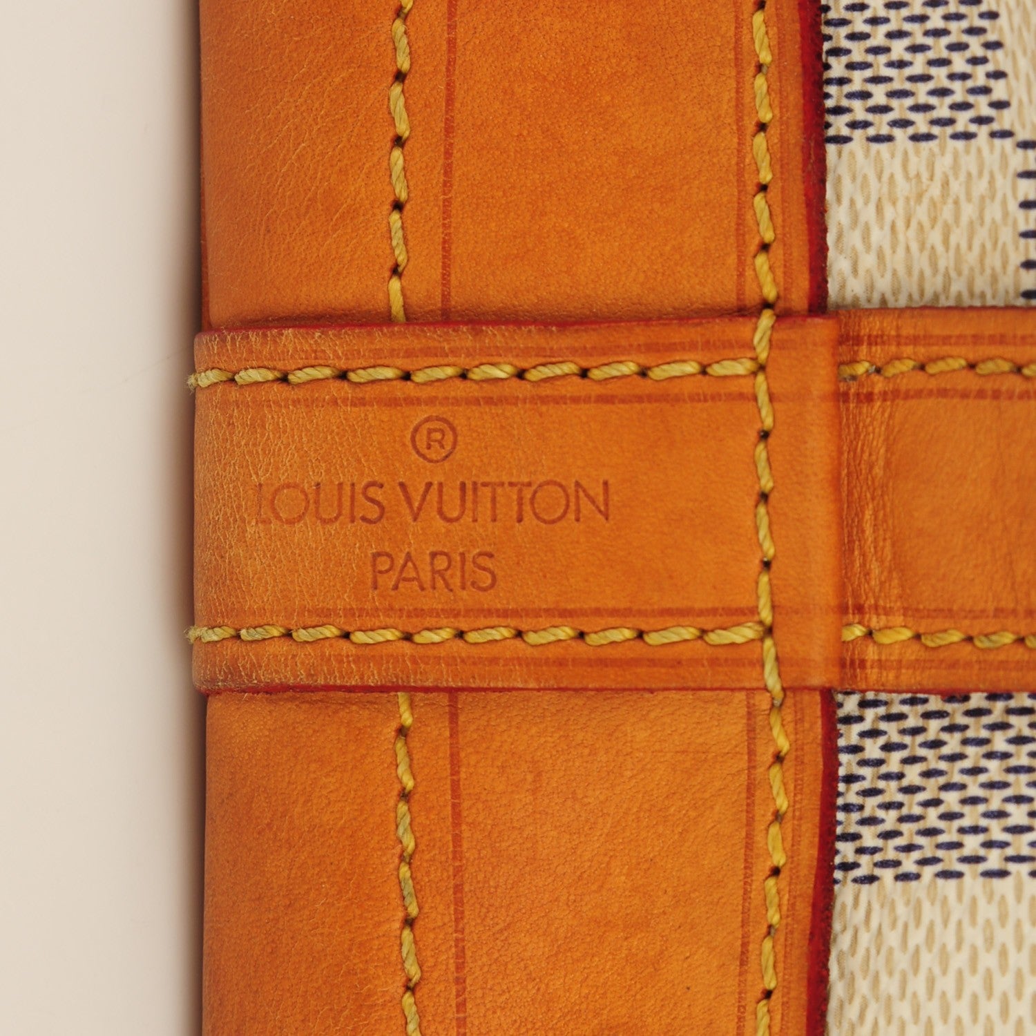 Louis Vuitton Damier Azur Noe 7 of 8