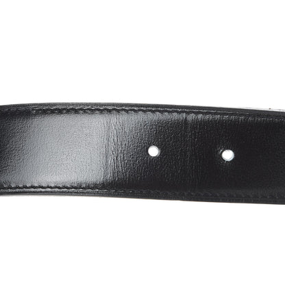Hermes Box Togo 32mm Guilloche H Belt 105 Black Etain 7 of 8