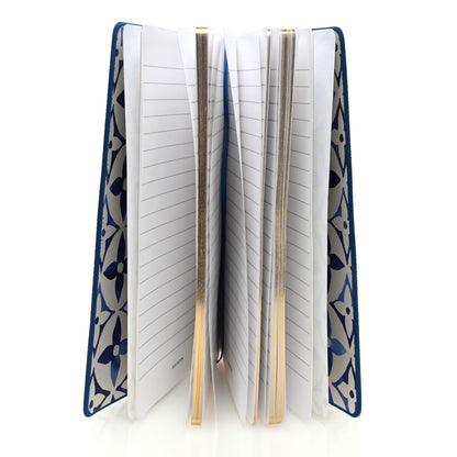 Louis Vuitton Monogram Watercolor Clemence Notebook Blue 5 of 6