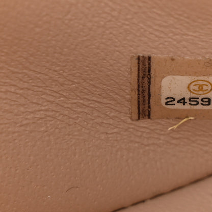 Chanel Lambskin Quilted Mini Rectangular Flap Light Beige 7 of 11