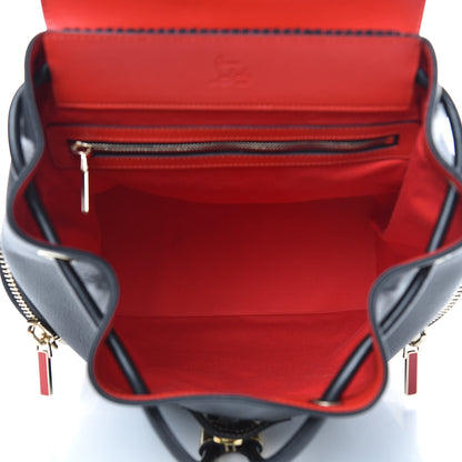 Christian Louboutin Calfskin PVC Explorafunk Backpack Gold Black 5 of 8