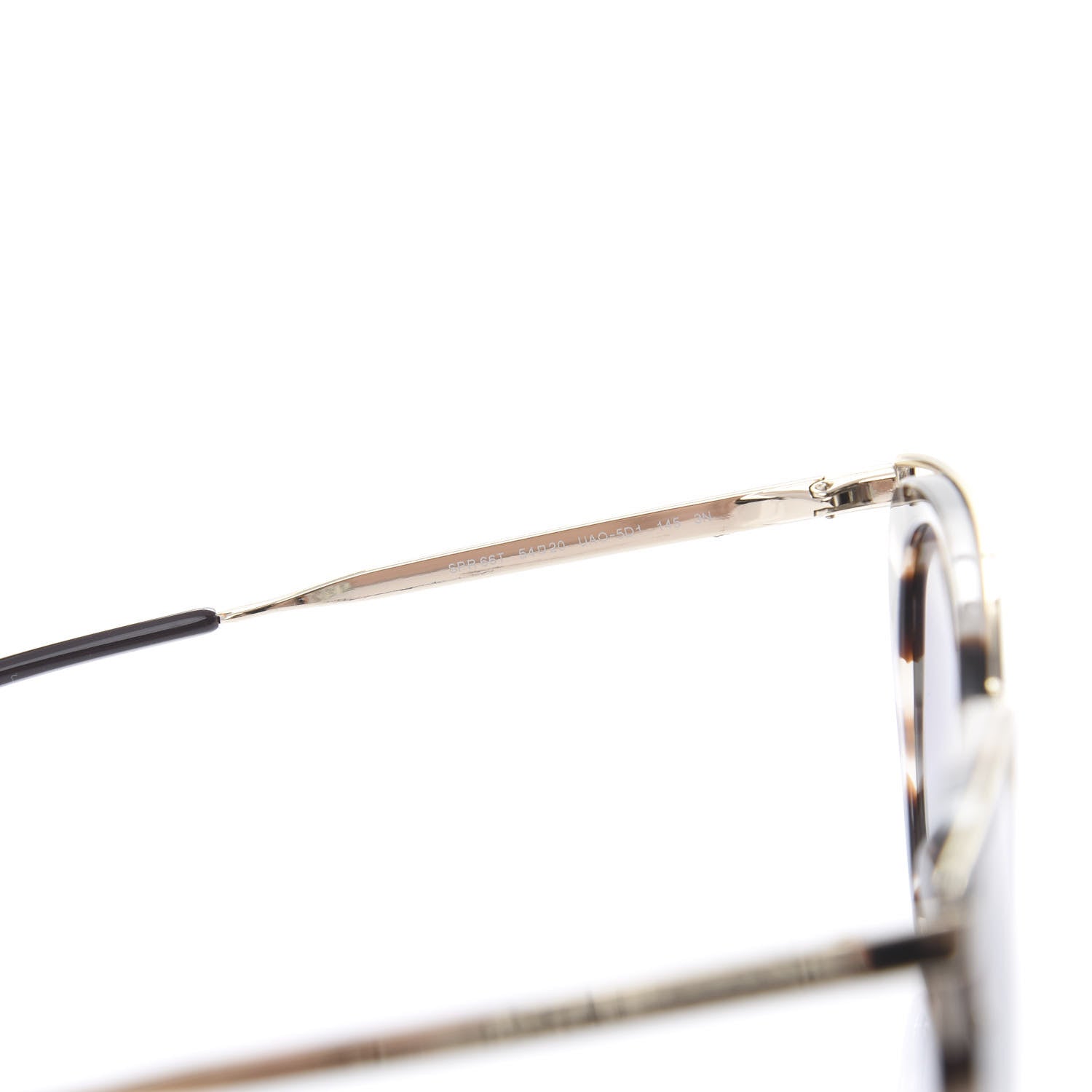 Prada Horn Metal Cinema Sunglasses SPR66T Tortoise 5 of 6